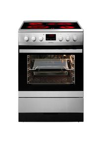 Privileg, Elektro-Standherd &raquo;6020CE2.334eETaD(Xv)&laquo;, Edelstahl, Schnelles Aufheizen