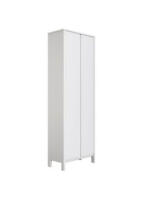 Home Affaire , Garderobenschrank »Luven«, FSC -zertifiziertes Massivholz, Höhe 192 cm , weiß