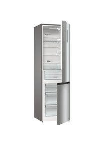 Gorenje , Kühl-/Gefrierkombination »NK89C0DXL« , edelstahlfarben , Akustisches Warnsignal bei Temperaturerhöhung im Kühlteil