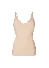 Skiny, Damen, Unterhemd &raquo;Micro Essentials&laquo; elastisch, herausnehmbare Pads, BH-Hemd, mit Unsichtbar-Effekt, beige, 38, beige, Spaghetti-Shirt von Skiny