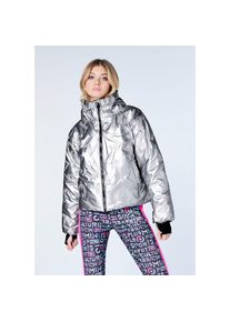 Chiemsee, Damen, Steppjacke, Silver Metalic, L (40), Silver Metalic, Chiemsee Damen Outdoor Blouson im Metallic-Look