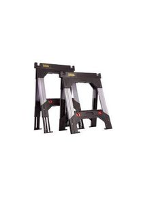 Stanley Scie pliante avec hauteur réglable, 2 pièces, 810 x 690 x 395 mm, 1,14 t - 1-92-980