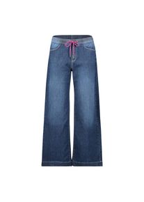 Cartoon , Relaxhose »Casual-Hose mit weitem Bein« , Dark Blue Denim , EURO , 42 -EURO , 42 , Passform: Ausgestellt