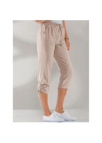 Classic Basics , 3/4-Hose , beige , Normalgrößen , 48 -Normalgrößen , 48 , leichte Sommer-Qualität