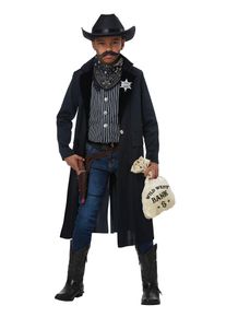 Bandit & Sheriff Kostüm für Kinder