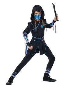 Dragon Ninja Costume for Girls