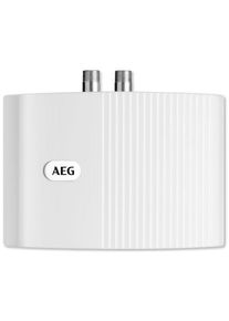 AEG MTE 350 Durchlauferhitzer Warmwasserbereiter 3,5kW Über-Untertischmontage elektronisch weiß