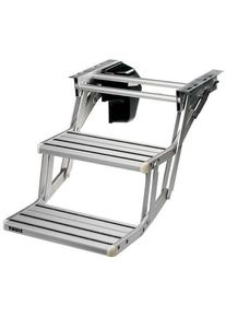 Thule Double Step 380 Trittstufe Einstiegsstufe Einstieghilfe 38cm breit 12V Wohnwagen Campingwagen Caravan Aluminium