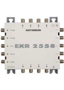 Kathrein EXR 2558 Satelliten-ZF-Verteilsystem SAT-Multischalter 8 Teilnehmer kaskadierbar