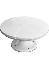 Alphatronics AN 2 DVB-T Antenne SAT-Antenne 25,5cm 5V Camping Wohnwagen Wohnmobil weiß