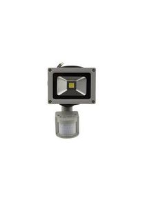realspace Pro RS PRO Security Floodlight with PIR Sensor, 10W, 265VAC, 1050lm, 6500K, Dagslys, LED, IP65 - 7871313