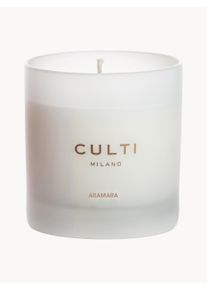 Culti Milano Vela perfumada Aramara (laranja amarga, bergamota, sândalo) Branco Vidro Ø 10 x Alt 10 cm