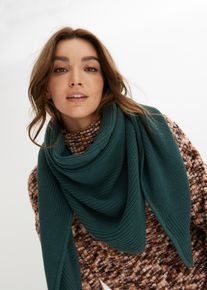 Foulard a triangolo, Verde, Taglia Onesize, bonprix