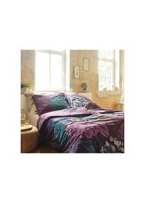 Biancheria da letto in fantasia floreale, viola, Taglia 1 (1 da 80x80 cm, 1 da 135x200 cm), bonprix