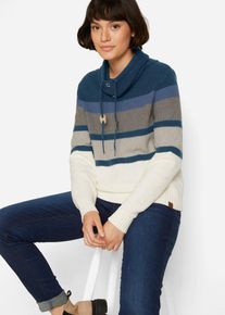 Maglione con collo tubolare, Blu, Taglia 38/40 (XS), bonprix