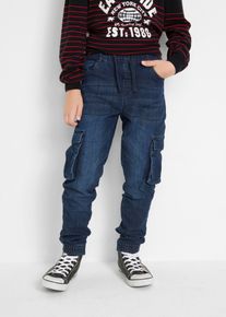 Jeans con elastico in vita slim fit, Blu, Taglia 170, bonprix