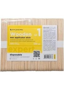 Staleks, Wachs + Enthaarungscreme, Pro Wooden Spatula For Hair Removal 150X17Mm 100Pcs. (100 x)