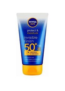 Nivea, Sonnencreme, Invisible Finish Spf 50+ Sun Milk Protect & Moisture Sun Milk 150 Ml (Sonnenmilch, SPF 50+, 150 ml)