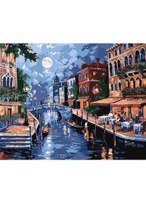 Ideyka Malen nach Zahlen - Die Romantik Italiens 40 x 50 cm