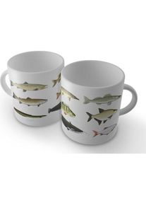 Soliton Anglerbecher, Tasse, Weiss