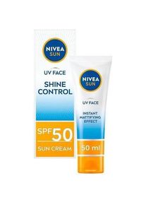 Nivea, Sonnencreme, Sun UV Face Shine Control (Sonnencreme, SPF 50, 50 ml)