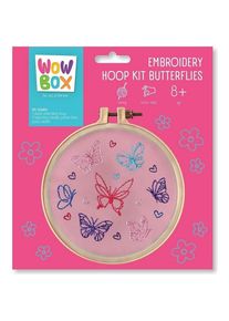 Tm Wow Box. Schmetterlings-Stickset, Handarbeitsset