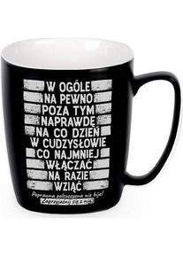 Nadwyraz com Tasse, Tasse, Schwarz