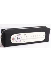 Fresh, Etui, Federm&auml;ppchen Federm&auml;ppchen kleine R&ouml;hre Katze beige Lineal