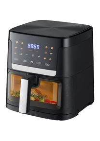 Stock Digital Heissluftfritteuse, Fritteuse, Schwarz