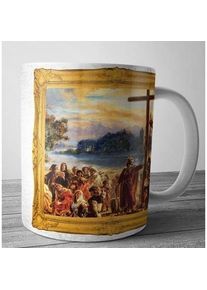 Soliton Tasse zur Taufe Polens, Tasse, Gold