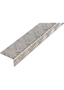 Alberts, Profil + Stange, Riffelwinkelprofil Aluminium 53,6x29,5x1,5 mm, 1 m