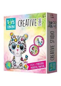 Stnux Rinkinys kreativ zum Nähen und Ausmalen von Creative Studio Panda, Handarbeitsset, Mehrfarbig