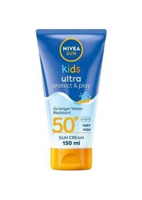 Nivea, Sonnencreme, Sun Kids Ultra Protect & Play SPF 50+ Lotion 150ml - Moisturising for Kids (Sonnenlotion, SPF 50+, 150 ml)