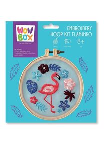 Tm Wow Box. Flamingo-Stickset, Handarbeitsset