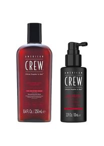 American Crew Haarverzorging & lichaamsverzorging Anti-haaruitval 2-stappen-systeem Shampoo voor beschadigd haar Heren
