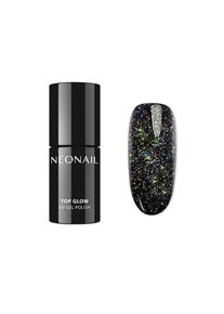 Neonail - Top Glow Top Coat 7.2 ml Nero unisex
