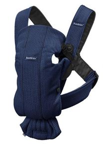 BABYBJÖRN Nosič Mini Navy Blue, 3D Mesh