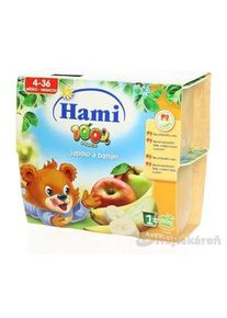Hami ovocný príkrm 100% ovocie Jablko a banán
