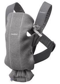 BABYBJÖRN Nosič Mini Dark Grey, 3D Jersey