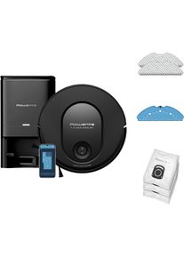 Rowenta Saugroboter »mit Wischfunktion RR8L85 Xplorer Serie 65+« in schwarz