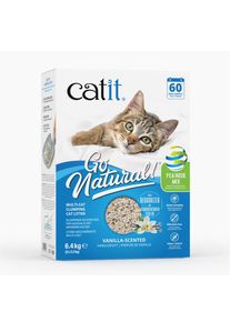 6,4kg Pois + Bentonite Vanille CATIT Go Natural ! Litière pour chat