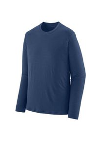 Patagonia L/S Cap Cool Merino Shirt Merino shirt Men (XL, blue)