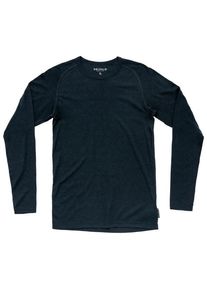 DEVOLD Lauparen Merino 190 Base Shirt Merino base layer Men (L, blue)