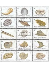 Britische Gebiete Antarktis 156-170 (kompl.Ausg.) gestempelt 1990 Foss