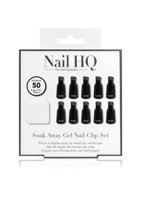 Nail HQ Soak Away Gel Nail Clip Set set to remove gel and acrylic nails