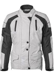GMS-Moto Taylor, veste textile imperm&eacute;able , couleur: Beige/Noir , taille: L