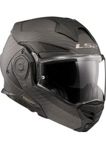 LS2 FF901 Advant X Carbon Solid, hełm modułowy , kolor: Matowy-Czarny , rozmiar: L