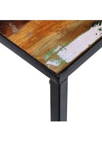 vidaXL Mesa de centro madera maciza reciclada 100x60x40 cm