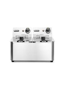 Friggitrice Kitchen Line - 2x4L, Hendi, Kitchen Line, 8L, 230V/6000W, 470x380x(H)330mm