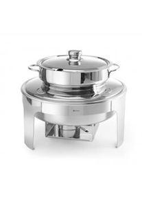 Chafing dish da zuppa finitura a specchio, Hendi, Profi Line, 10L, ø420x(H)380mm
